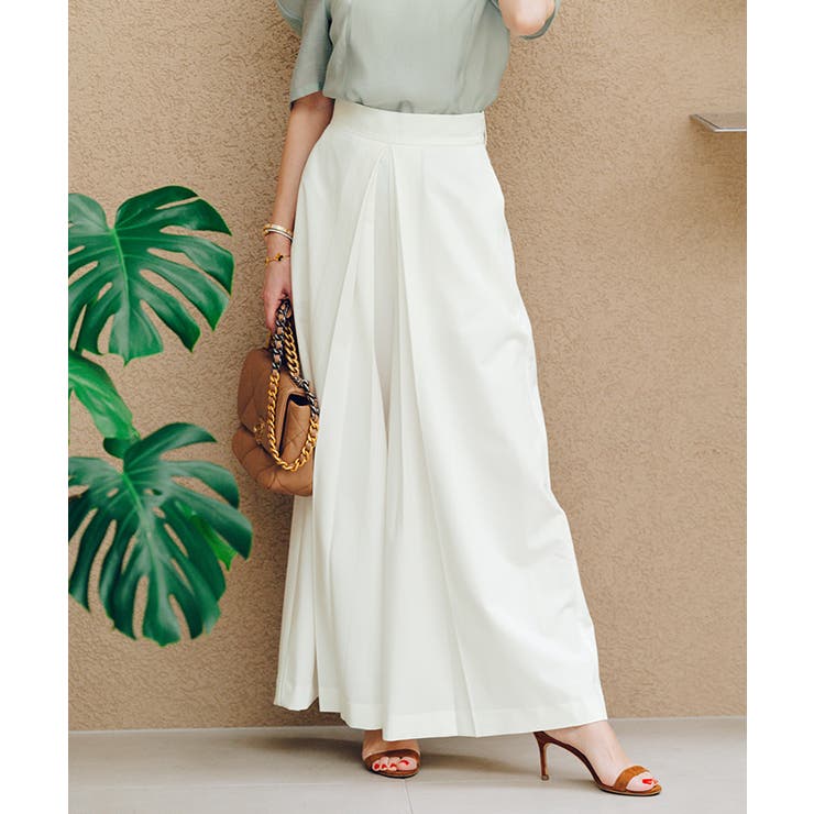 フロントタックハイウエストワイドパンツ【UR’S ユアーズ】 | titivate | 詳細画像23 