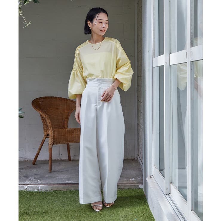 ショルダープリーツブラウス【UR’S ユアーズ】 | titivate | 詳細画像16 