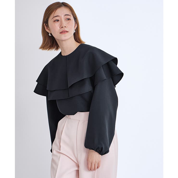 レイヤードケープブラウス【UR’S ユアーズ】 | titivate | 詳細画像9 