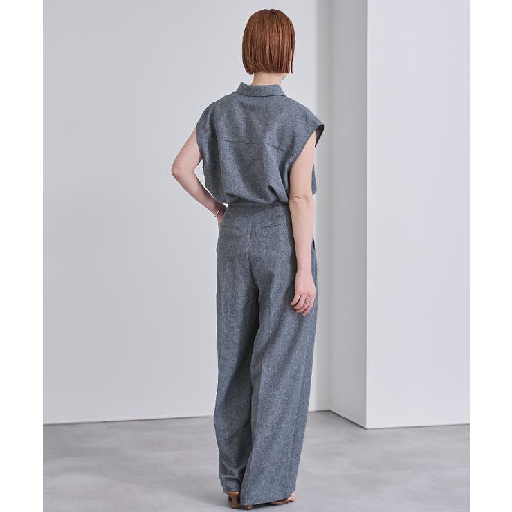 リネンライクフレンチスリーブスキッパーブラウス【UR’S ユアーズ】 | titivate | 詳細画像12 