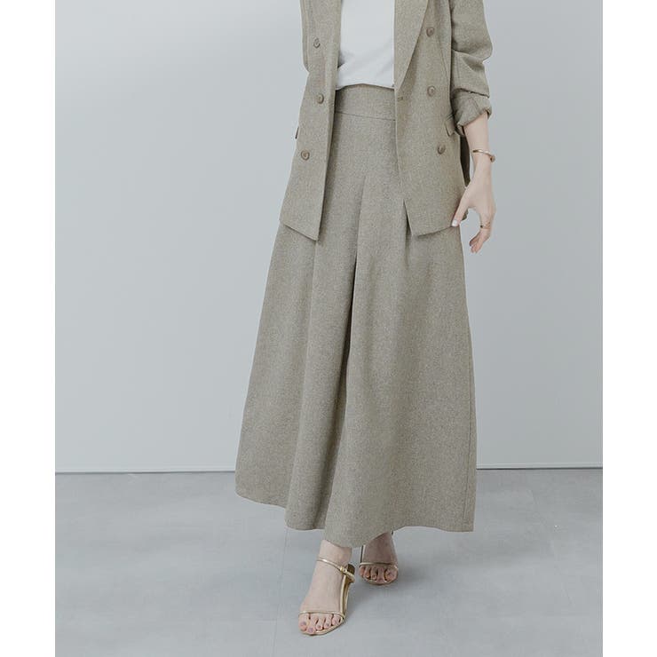 リネンライクフロントタックハイウエストスカート【UR’S ユアーズ】 | titivate | 詳細画像22 