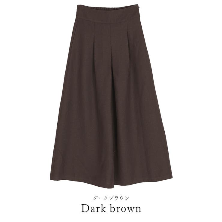 リネンライクフロントタックハイウエストスカート【UR’S ユアーズ】 | titivate | 詳細画像16 
