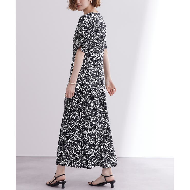 Vネックフィットアンドフレアワンピース【UR’S ユアーズ】 | titivate | 詳細画像22 