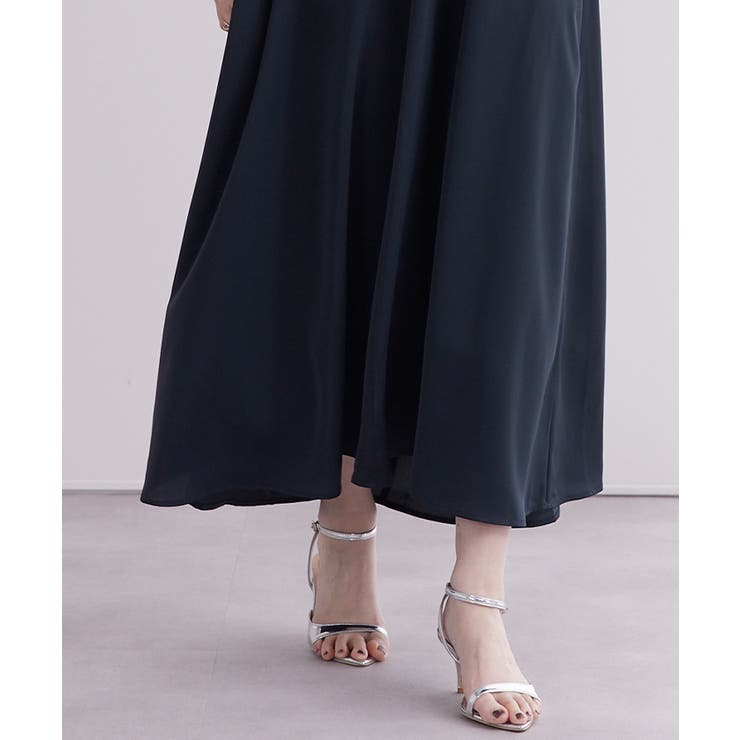 Vネックフィットアンドフレアワンピース【UR’S ユアーズ】 | titivate | 詳細画像27 