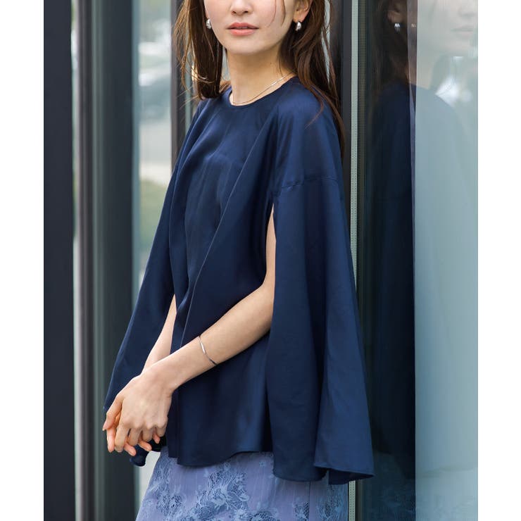 ケープシアーブラウス【UR’S ユアーズ】 | titivate | 詳細画像2 