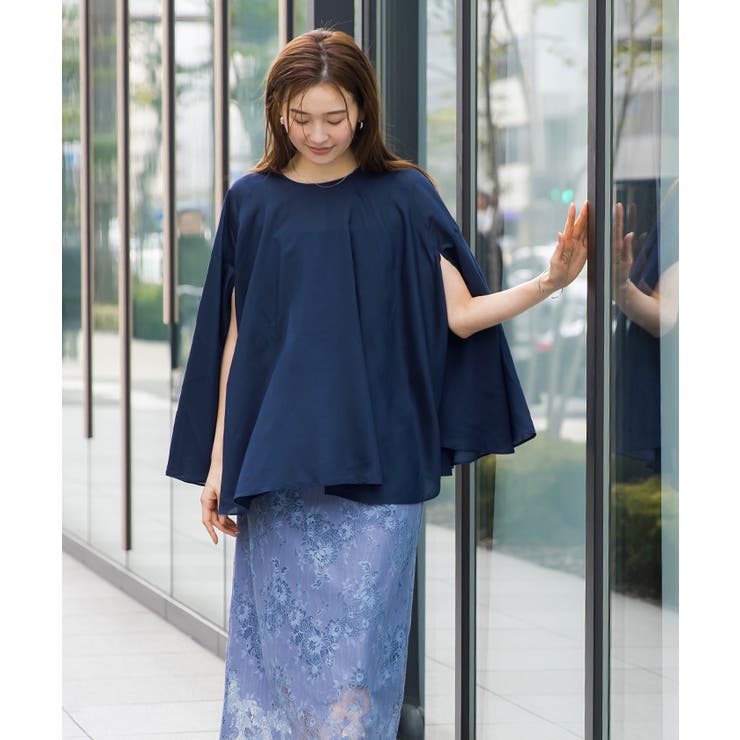 ケープシアーブラウス【UR’S ユアーズ】 | titivate | 詳細画像4 