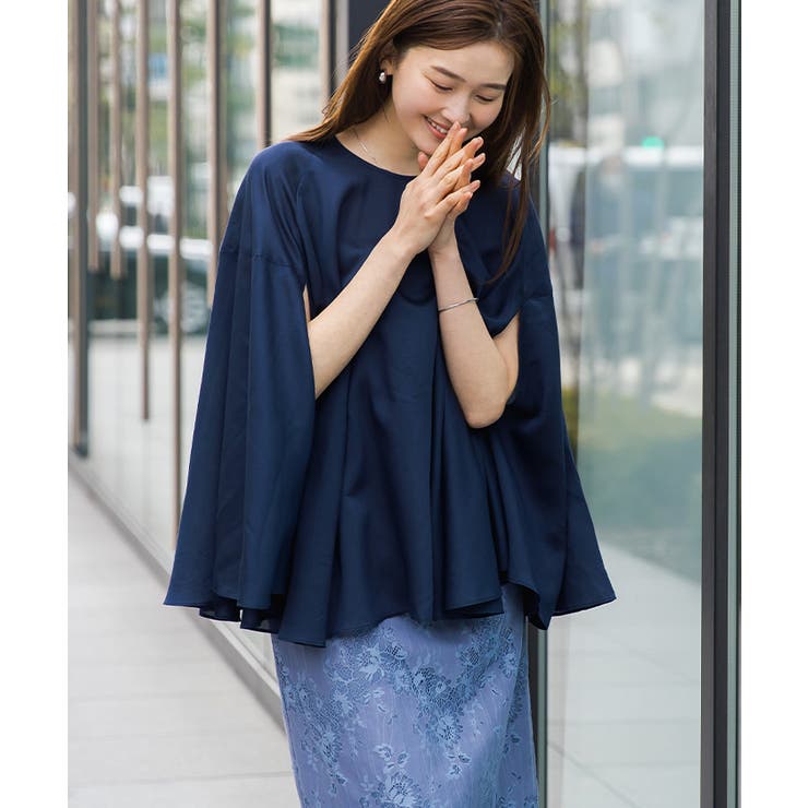 ケープシアーブラウス【UR’S ユアーズ】 | titivate | 詳細画像5 