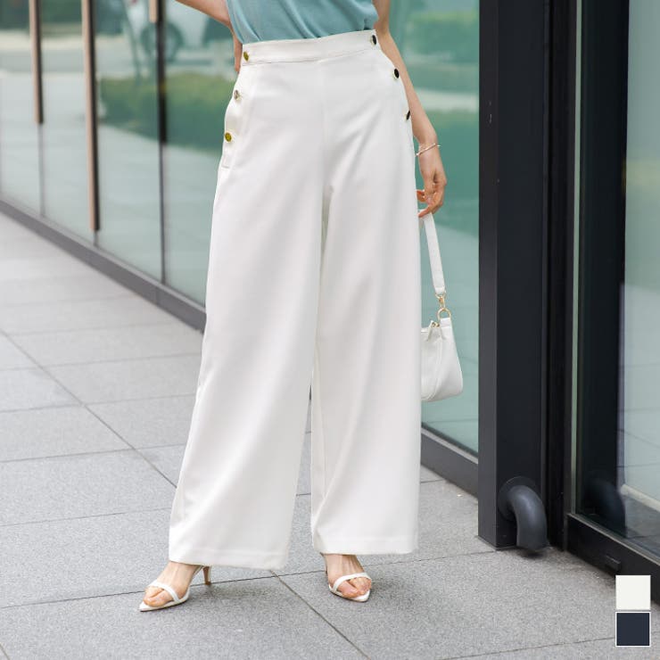 ソフトツイルマリンワイドパンツ【UR’S ユアーズ】 | titivate | 詳細画像1 