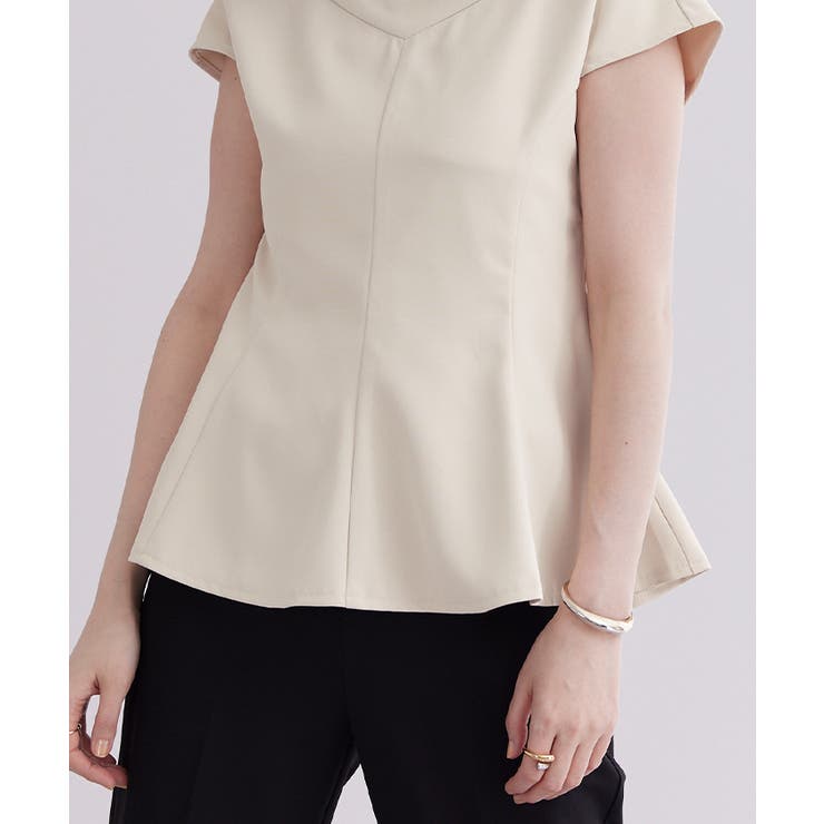 ワイドVネックペプラムトップス【UR’S ユアーズ】 | titivate | 詳細画像5 