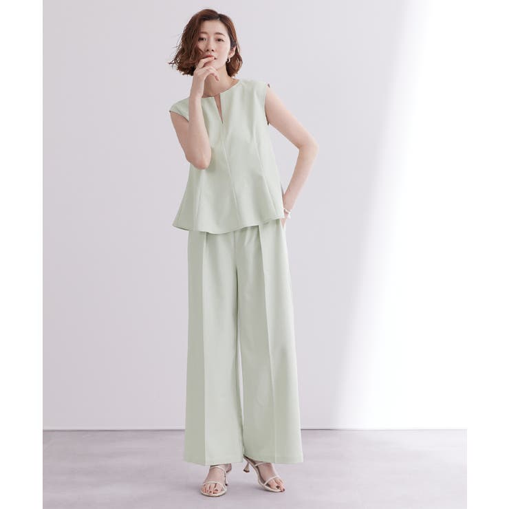 美シルエットリラックスワイドパンツ【UR’S ユアーズ】 | titivate | 詳細画像13 