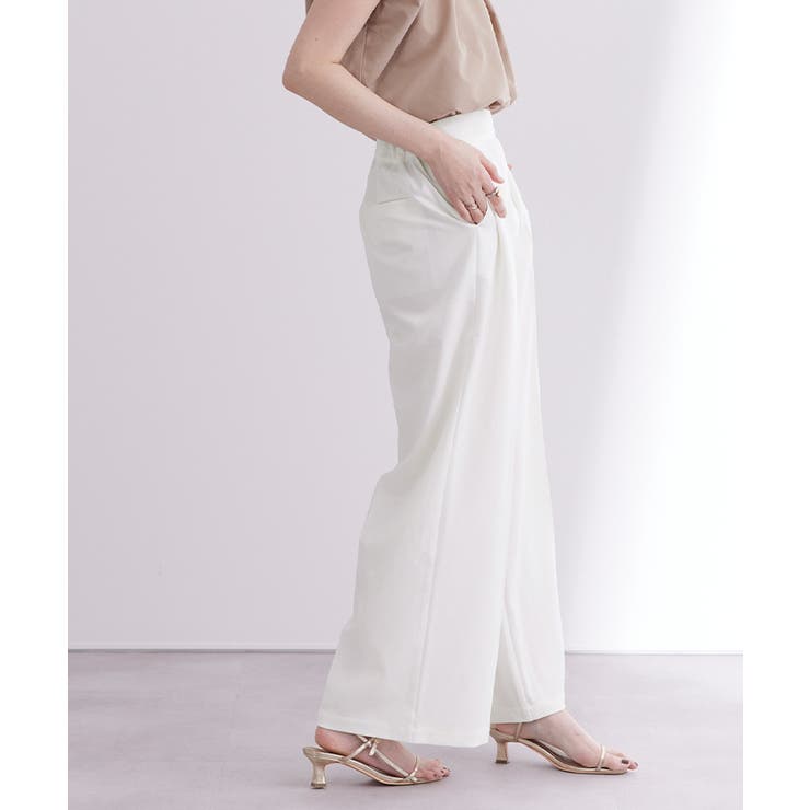 美シルエットリラックスワイドパンツ【UR’S ユアーズ】 | titivate | 詳細画像7 