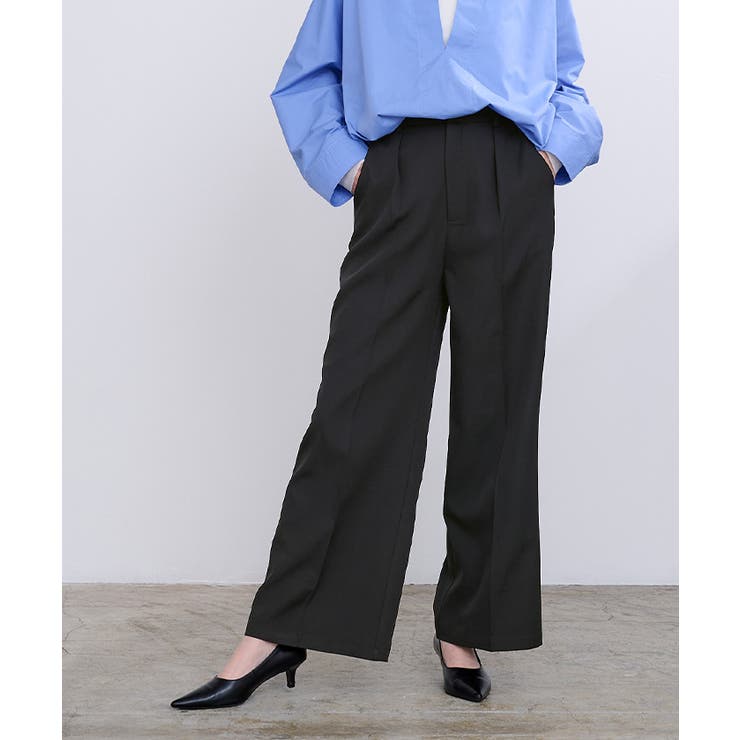 ワンタックカラーワイドパンツ【UR’S ユアーズ】 | titivate | 詳細画像8 