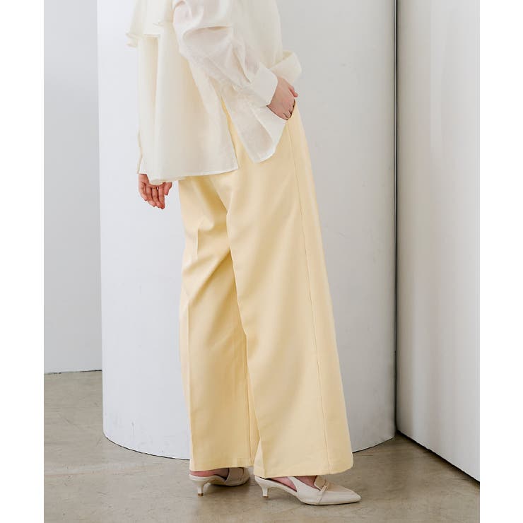 ワンタックカラーワイドパンツ【UR’S ユアーズ】 | titivate | 詳細画像17 