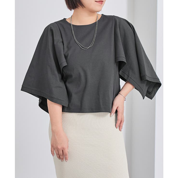 汗染み防止ケープTシャツ【UR’S ユアーズ】 | titivate | 詳細画像8 