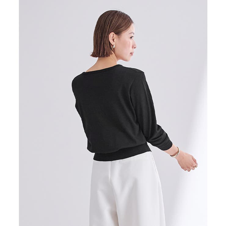 UVケアパール釦ニットカーディガン【UR’S ユアーズ】 | titivate | 詳細画像6 