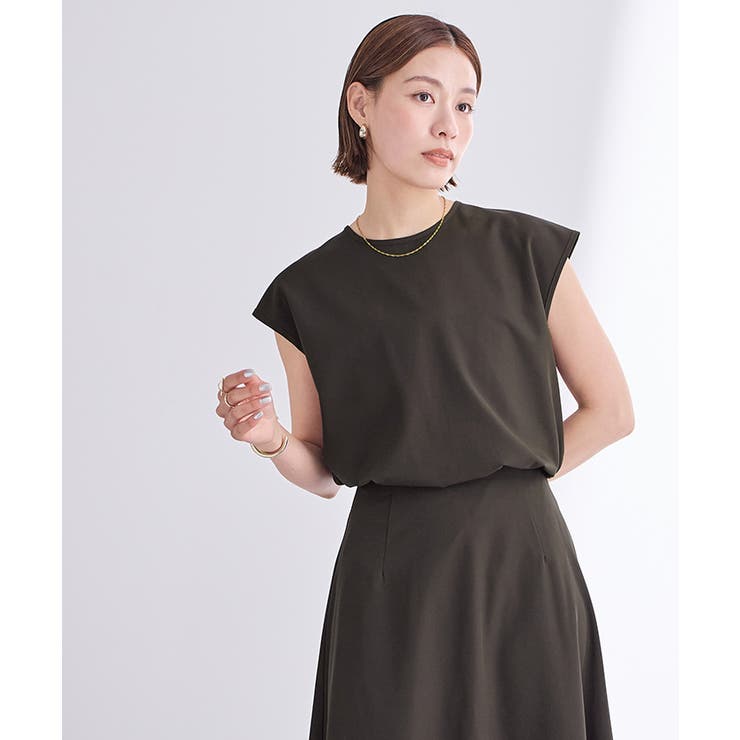 撥水フレンチスリーブトップス【UR’S ユアーズ】 | titivate | 詳細画像2 