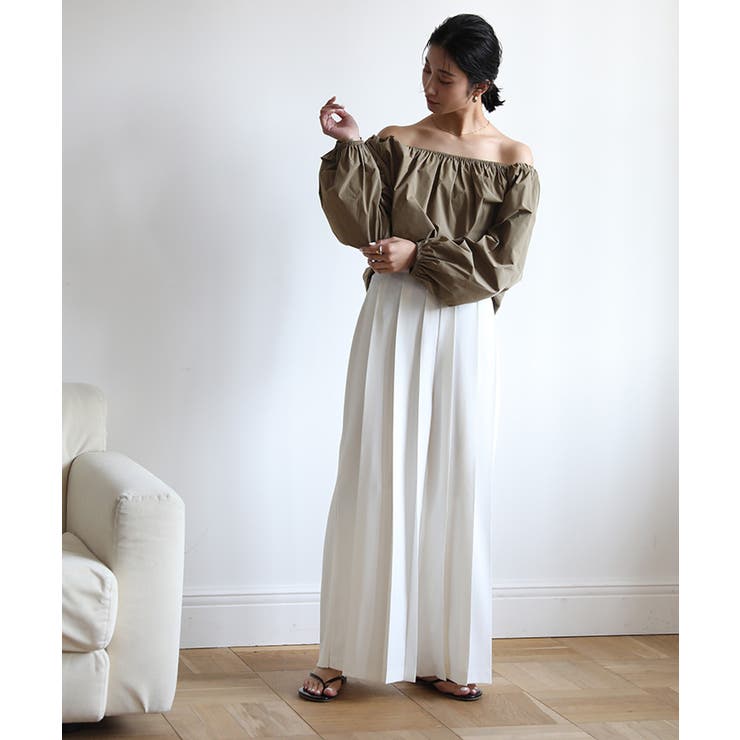 オフショルダーボリュームスリーブトップス/ラッシュガード【UR’S ユアーズ】 | titivate | 詳細画像17 