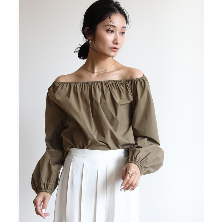 オフショルダーボリュームスリーブトップス/ラッシュガード【UR’S ユアーズ】 | titivate | 詳細画像20 