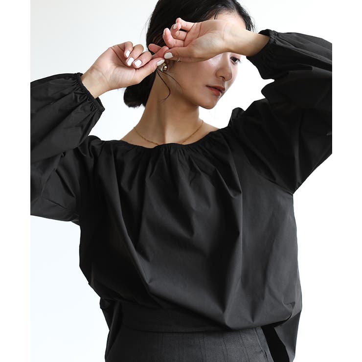 オフショルダーボリュームスリーブトップス/ラッシュガード【UR’S ユアーズ】 | titivate | 詳細画像25 