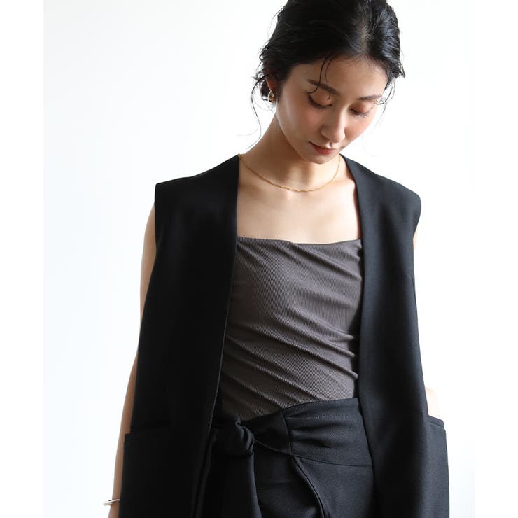 カップ付シンプルキャミソール/水陸両用【UR’S ユアーズ】 | titivate | 詳細画像25 