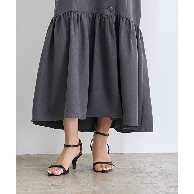 アシンメトリーデザインストラップサンダル【UR’S ユアーズ】 | titivate | 詳細画像22 