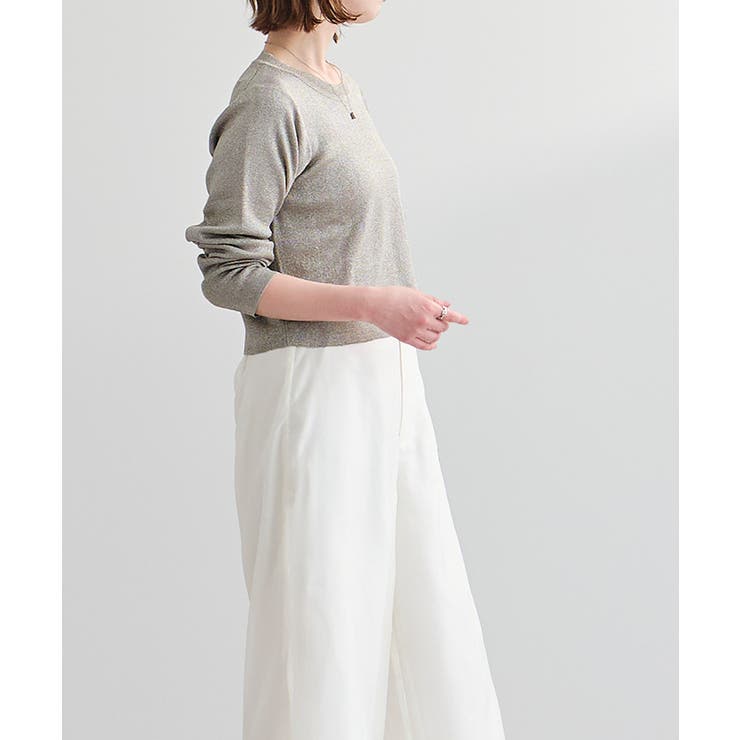 ラウンドネッククロップドニット【UR’S ユアーズ】 | titivate | 詳細画像17 