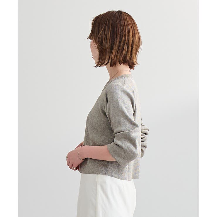 ラウンドネッククロップドニット【UR’S ユアーズ】 | titivate | 詳細画像18 