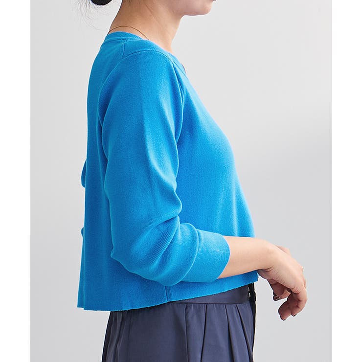 ラウンドネッククロップドニット【UR’S ユアーズ】 | titivate | 詳細画像4 