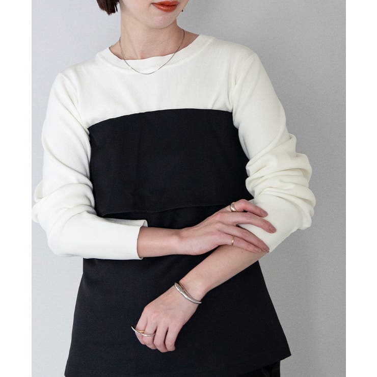 ラウンドネッククロップドニット【UR’S ユアーズ】 | titivate | 詳細画像6 