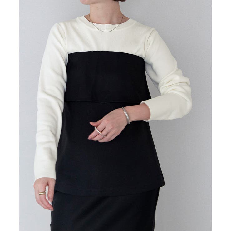 ラウンドネッククロップドニット【UR’S ユアーズ】 | titivate | 詳細画像8 