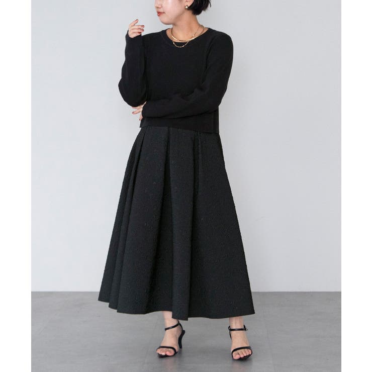 ラウンドネッククロップドニット【UR’S ユアーズ】 | titivate | 詳細画像11 