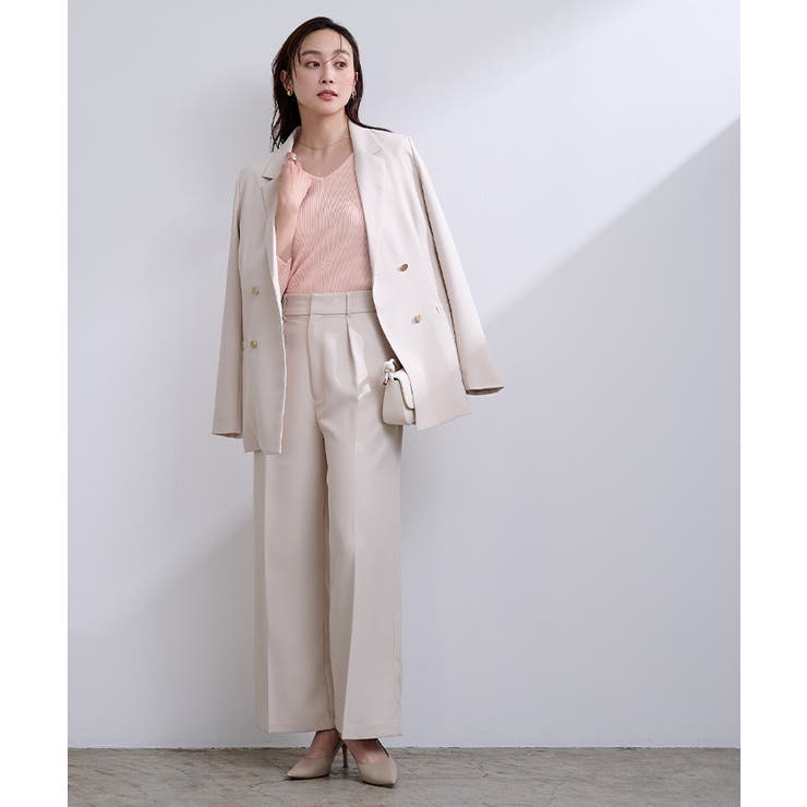 前後2wayベーシックリブニット【UR’S ユアーズ】 | titivate | 詳細画像19 