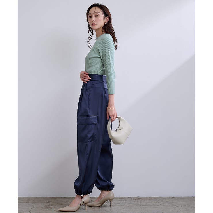 前後2wayベーシックリブニット【UR’S ユアーズ】 | titivate | 詳細画像23 