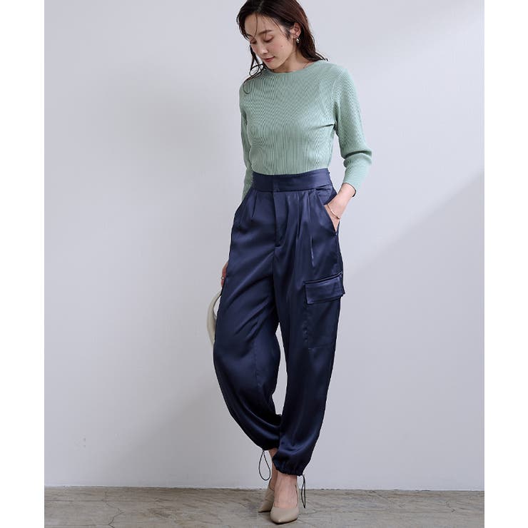 前後2wayベーシックリブニット【UR’S ユアーズ】 | titivate | 詳細画像7 