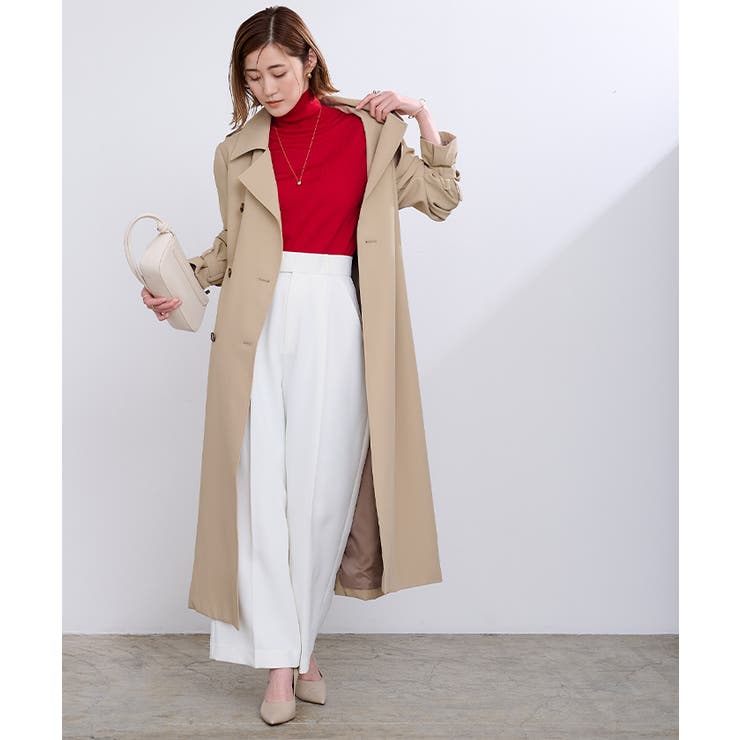 ハイネックハーフスリーブフィットニット【UR’S ユアーズ】 | titivate | 詳細画像33 