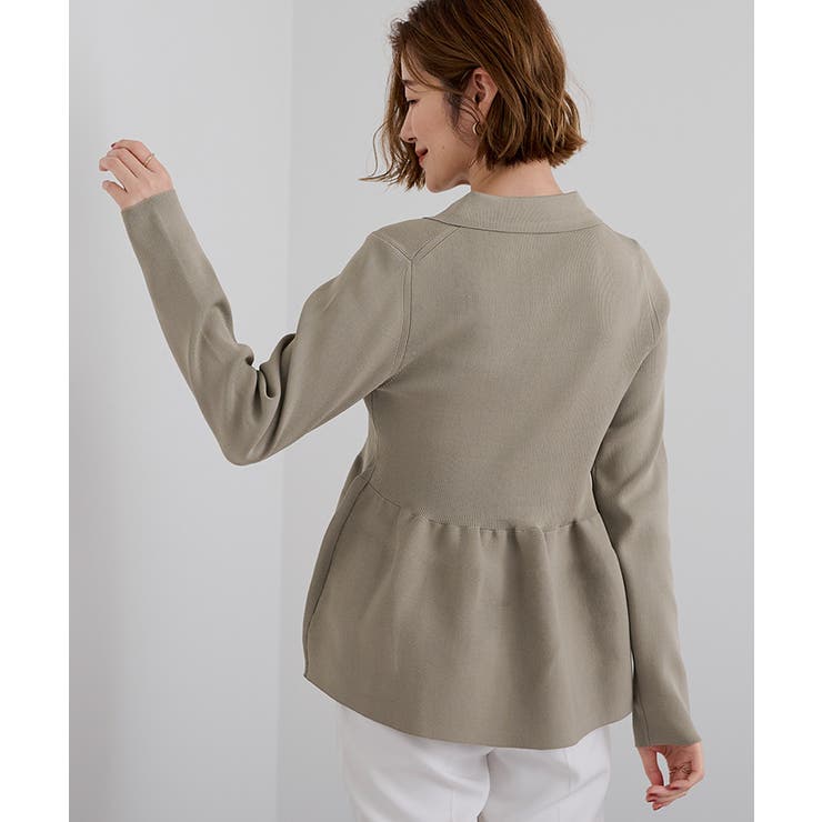 ウエストペプラムポロニットカーディガン【UR’S ユアーズ】 | titivate | 詳細画像12 