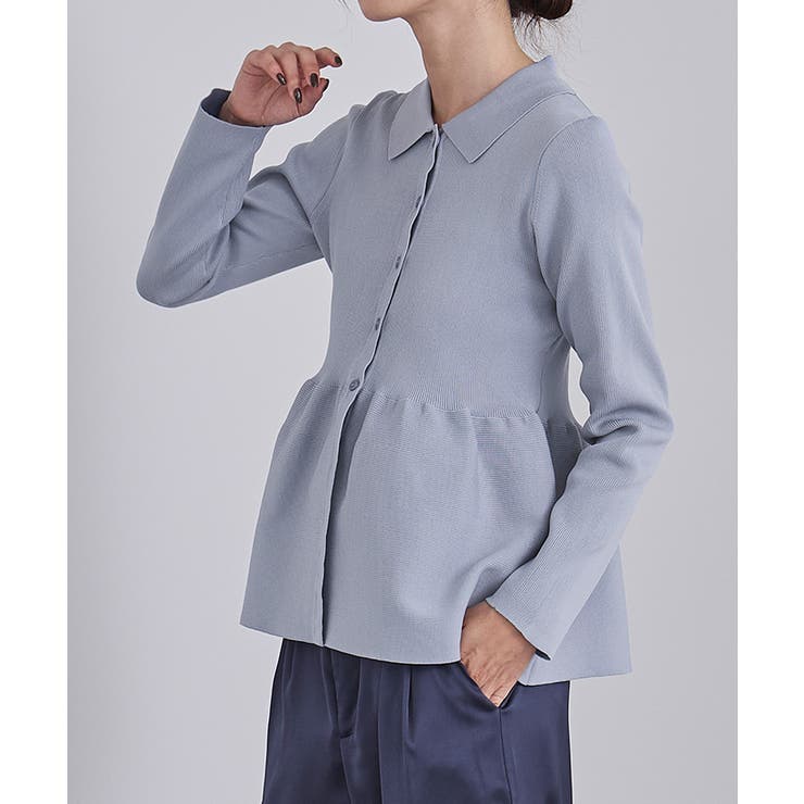 ウエストペプラムポロニットカーディガン【UR’S ユアーズ】 | titivate | 詳細画像18 