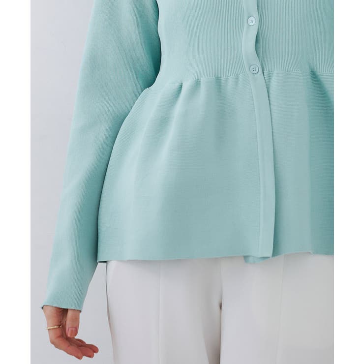 ウエストペプラムポロニットカーディガン【UR’S ユアーズ】 | titivate | 詳細画像16 