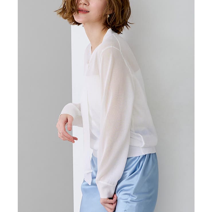 シアーボウタイニット【UR’S ユアーズ】 | titivate | 詳細画像11 