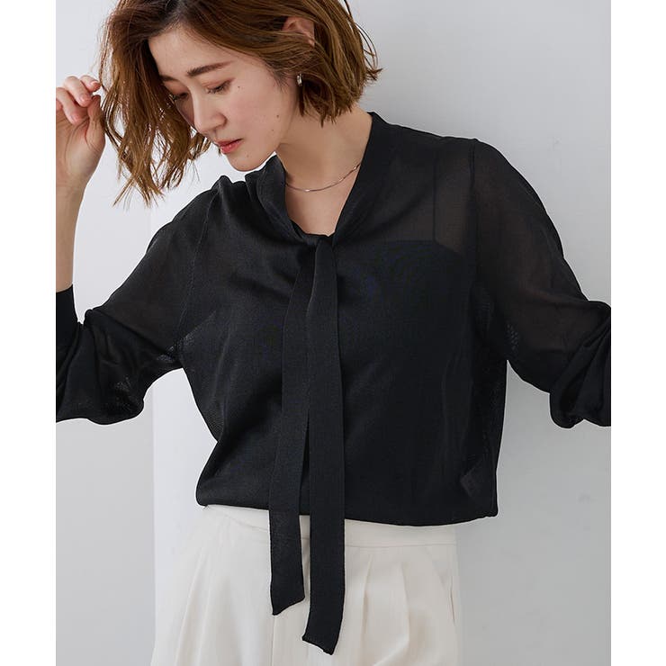 シアーボウタイニット【UR’S ユアーズ】 | titivate | 詳細画像14 