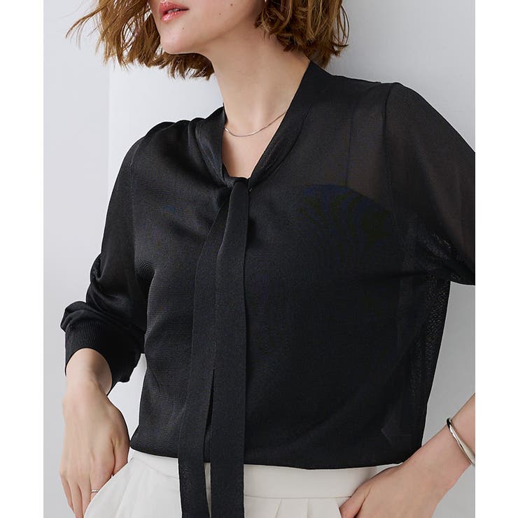 シアーボウタイニット【UR’S ユアーズ】 | titivate | 詳細画像17 