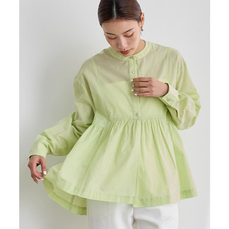 コットンギャザーペプラムブラウス【UR’S ユアーズ】 | titivate | 詳細画像5 