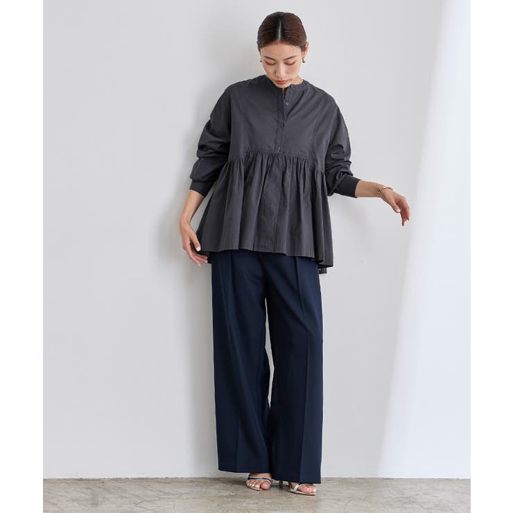 コットンギャザーペプラムブラウス【UR’S ユアーズ】 | titivate | 詳細画像11 