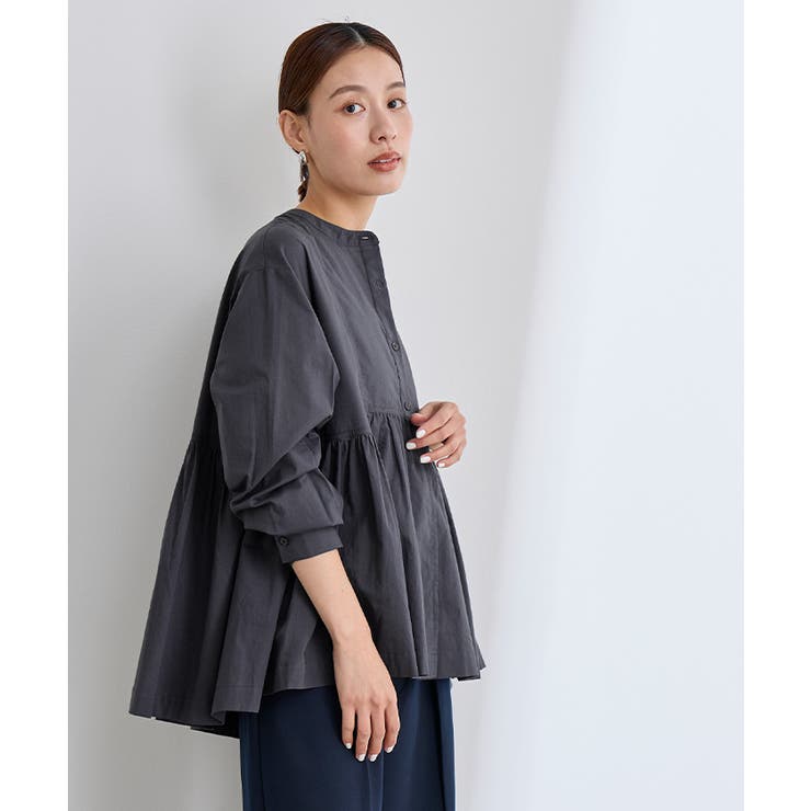 コットンギャザーペプラムブラウス【UR’S ユアーズ】 | titivate | 詳細画像12 