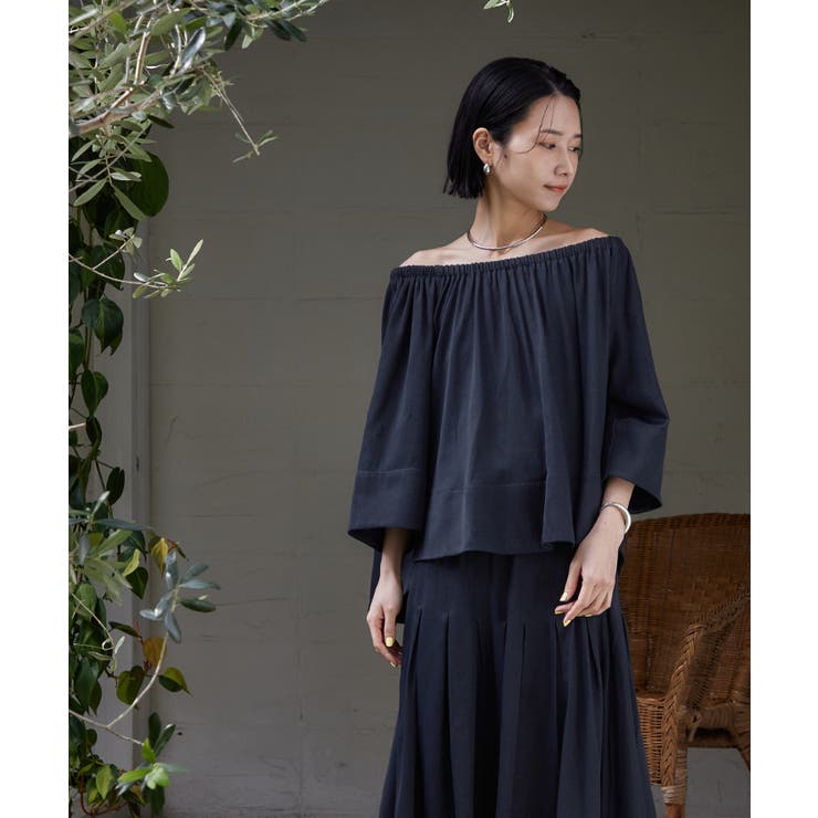 2wayオフショルブラウス【UR’S ユアーズ】 | titivate | 詳細画像2 