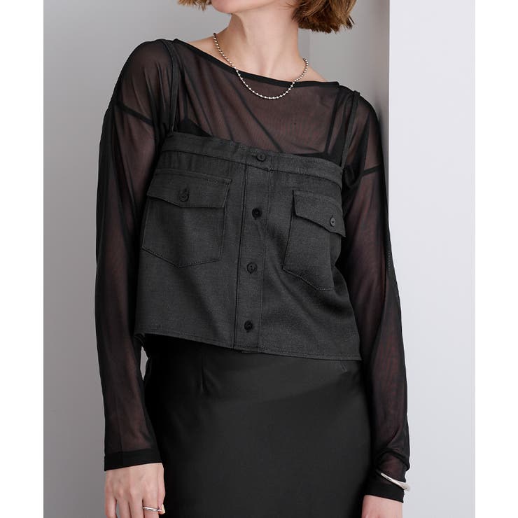 ポケットデザインキャミソール/ビスチェ【UR’S ユアーズ】 | titivate | 詳細画像19 