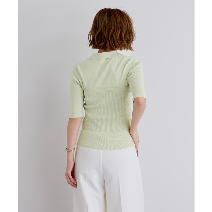 リブニットポロ×ビスチェセット【UR’S ユアーズ】 | titivate | 詳細画像18 