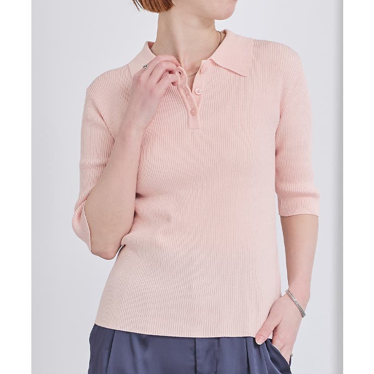 リブニットポロ×ビスチェセット【UR’S ユアーズ】 | titivate | 詳細画像22 