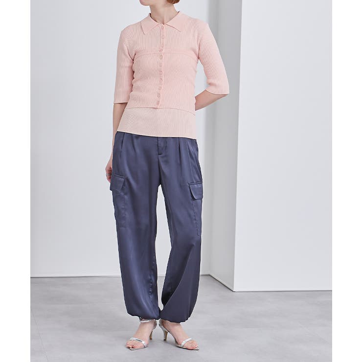 リブニットポロ×ビスチェセット【UR’S ユアーズ】 | titivate | 詳細画像23 