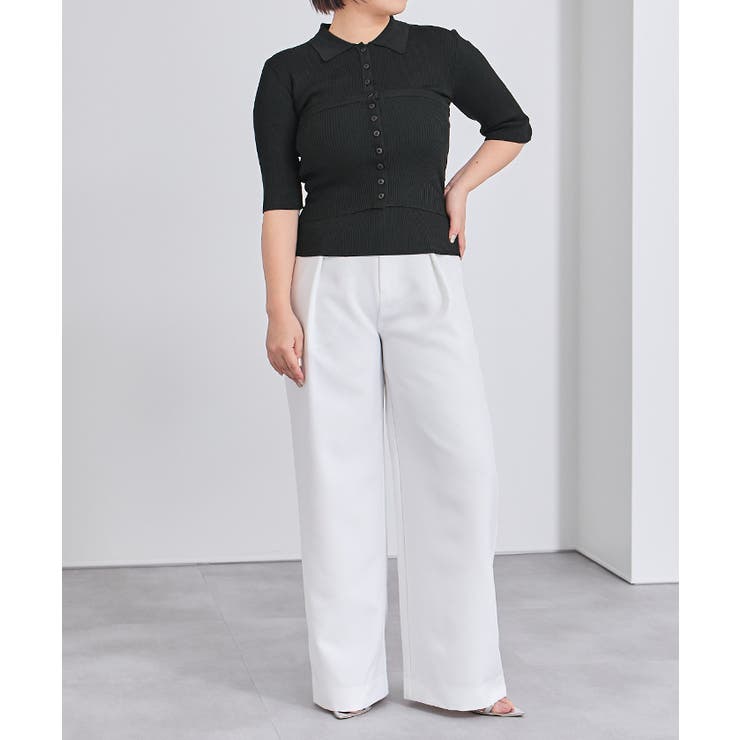 リブニットポロ×ビスチェセット【UR’S ユアーズ】 | titivate | 詳細画像25 